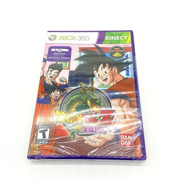 Dragon Ball Z For Kinect NEW/SEALED Rated Xbox 360 Video Game Bandai 2012 - Picture 7 of 8